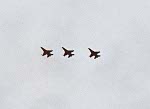 CAFS 25th anniv. F-16 fly-over