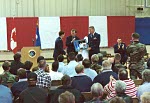CAFS 25th anniv. ceremony astronaut