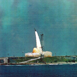 Sprint launch at Kwajalein (A261)