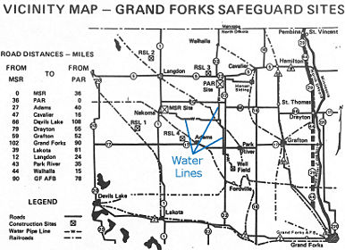 map of water supply system