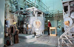 MSR transmitter klystron tank installation