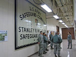 MSR complex sign with LTC Michelle Kneupper