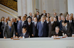 Nixon and Brezhnev sign the ABM treaty